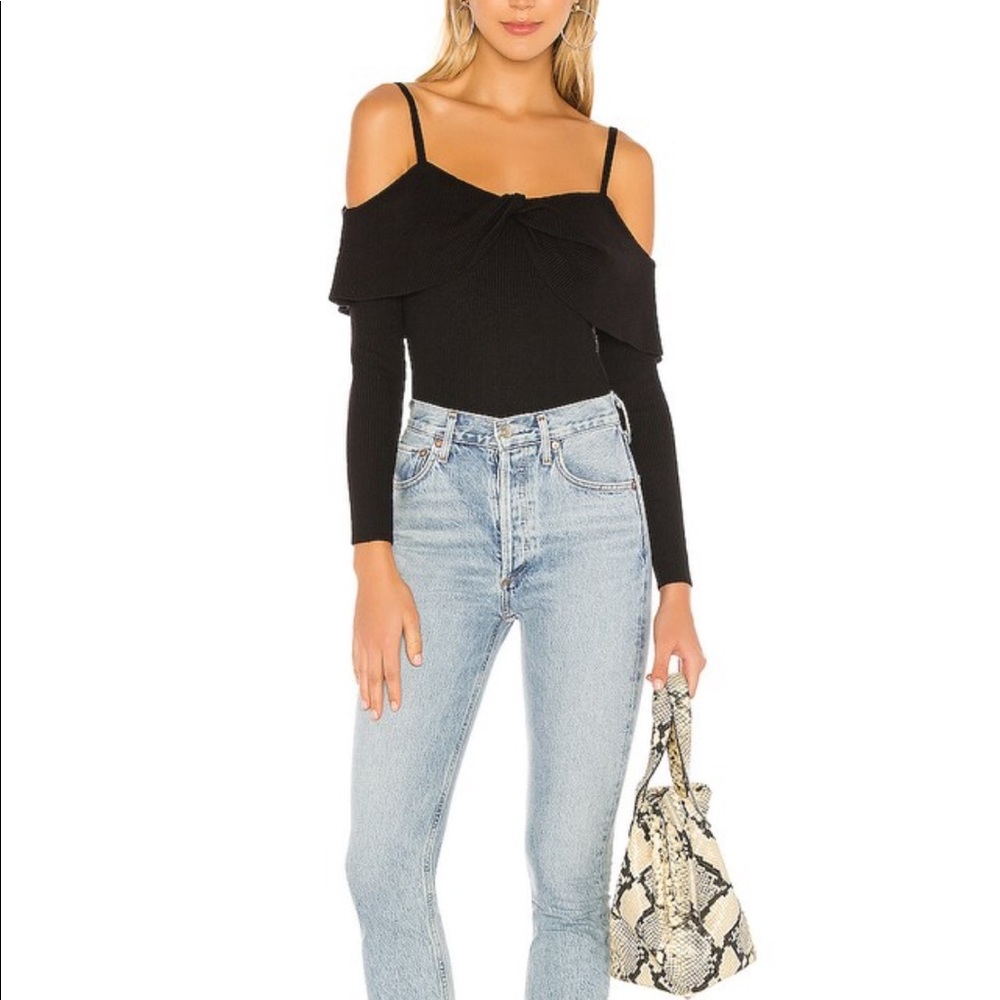 Lovers + Friends Piper Sweater in Black- new with tags- Small